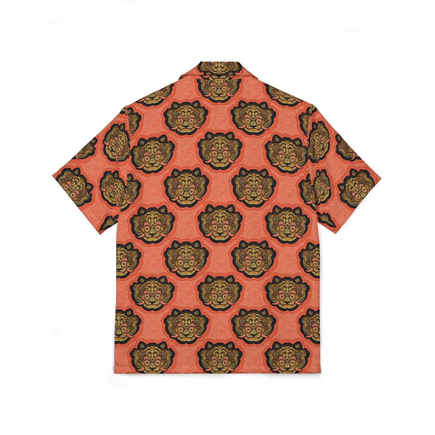 Tibetan Tiger Hawaiian Camp Shirt