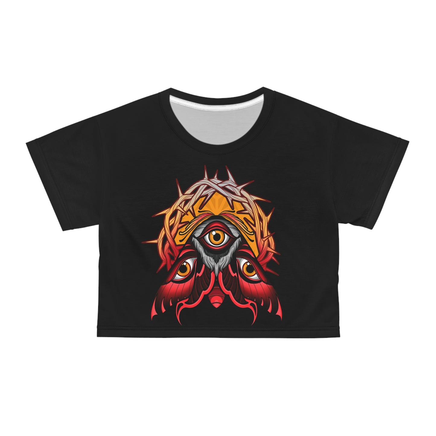 3rd eye Crop Tee (AOP)