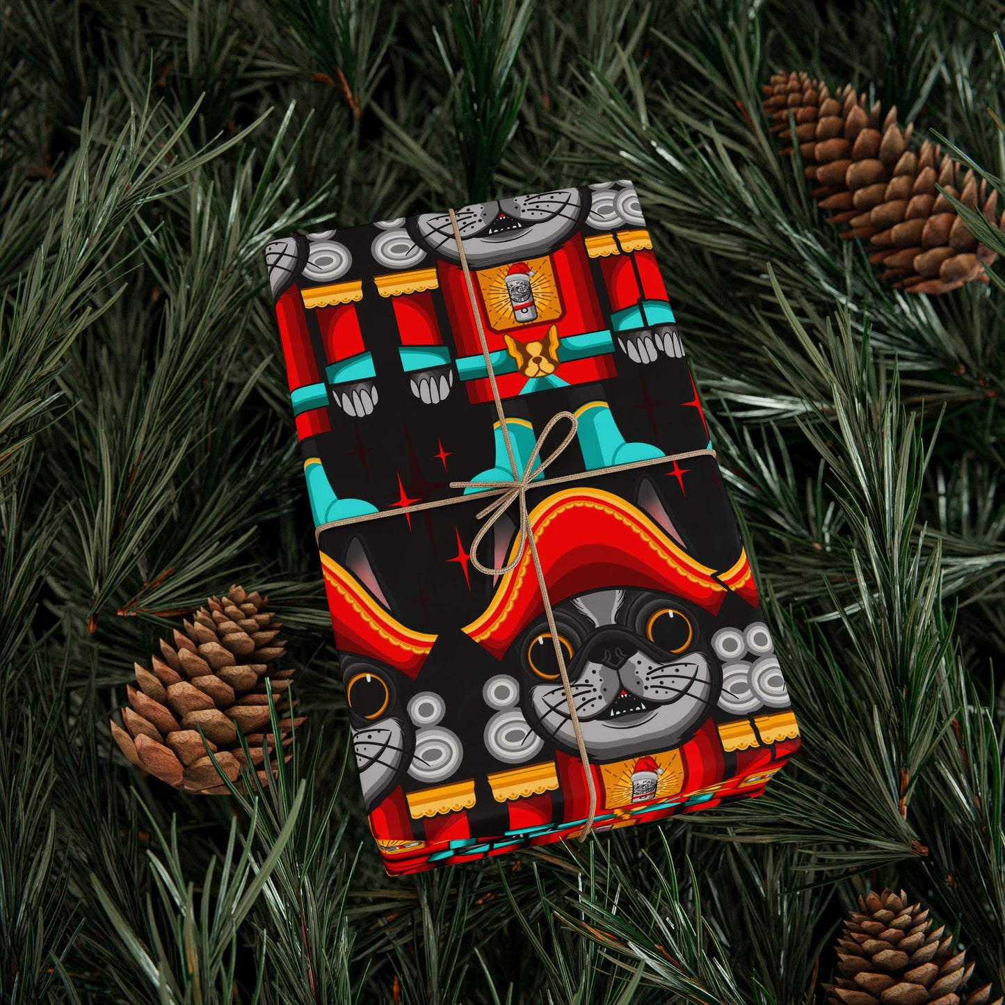 Ruca Nutcracker Wrapping Paper