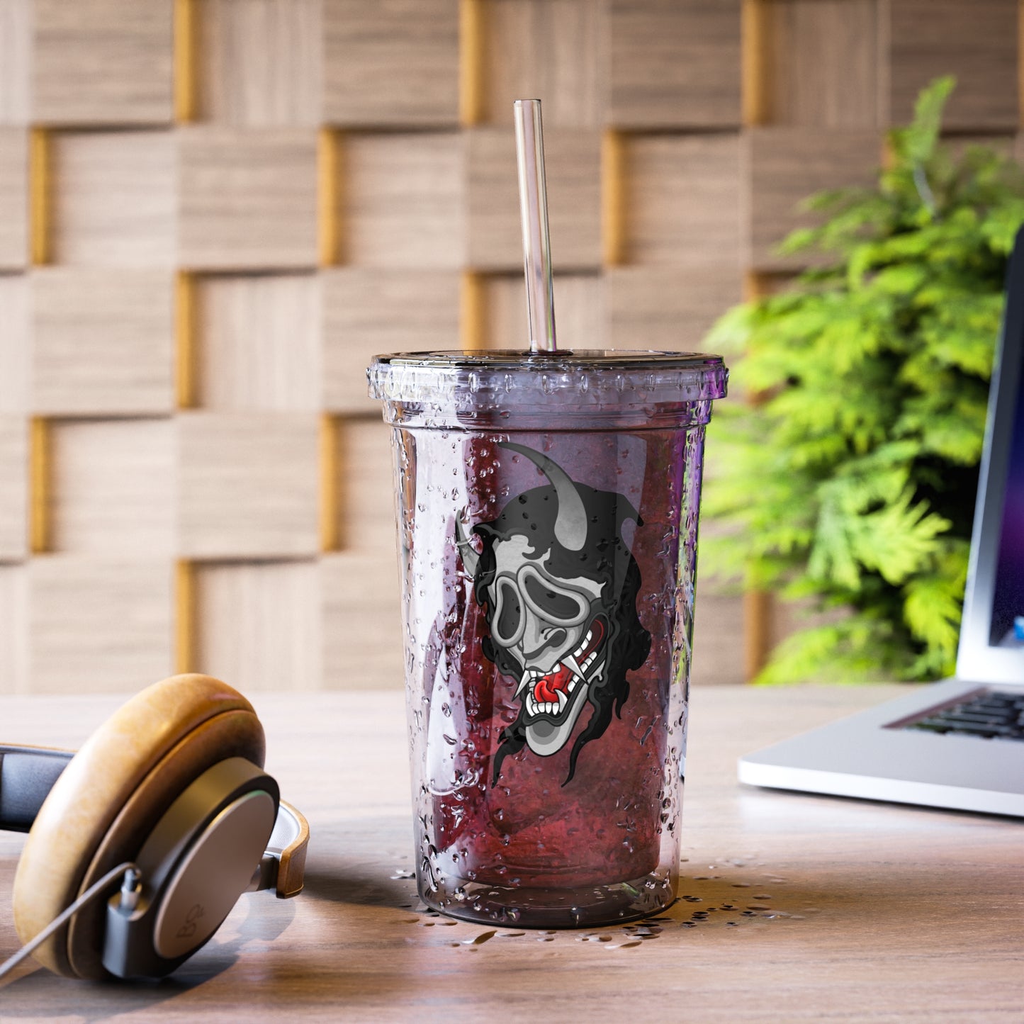 Ghostface Oni acyrlic Cup