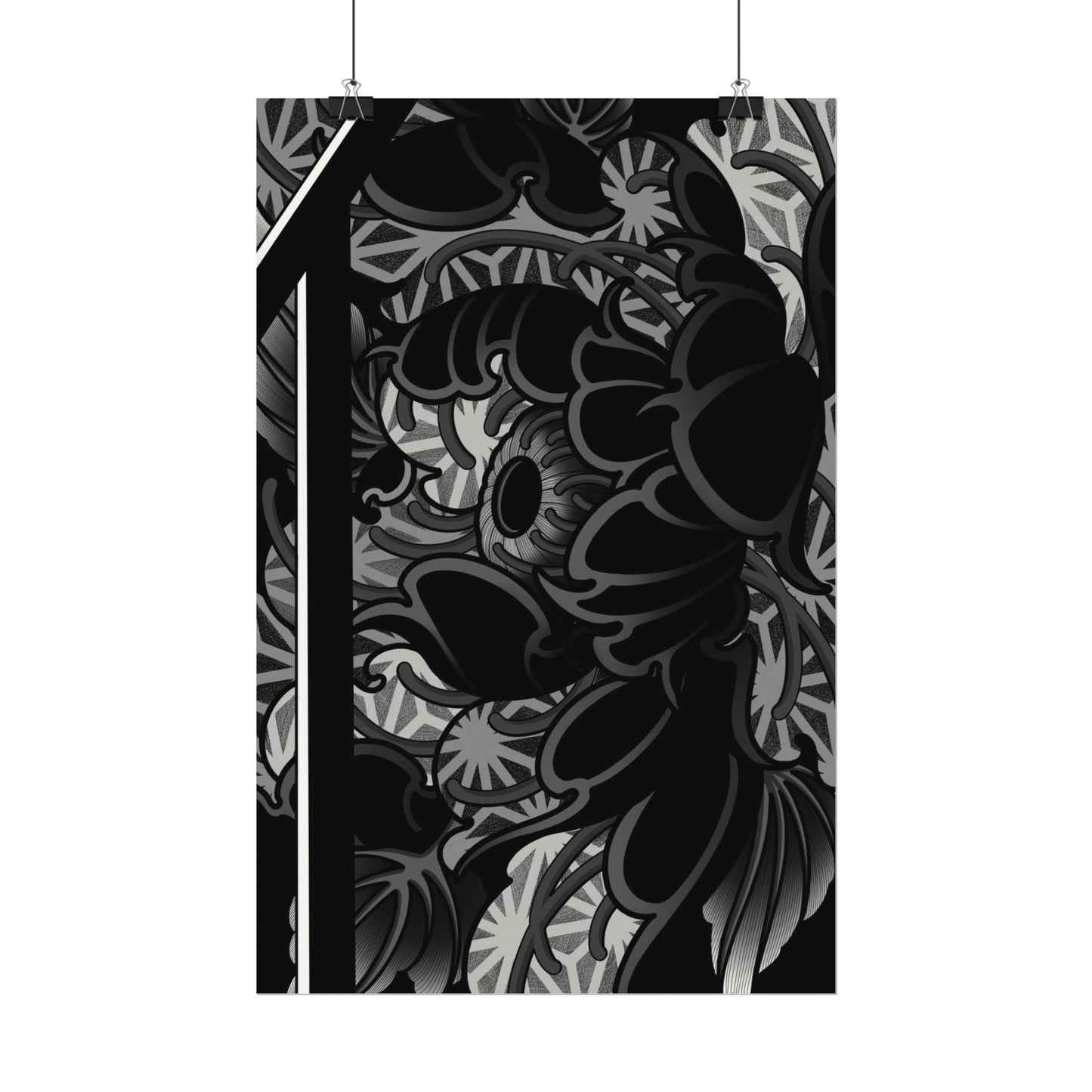 BLVK FLORA Watercolor Print