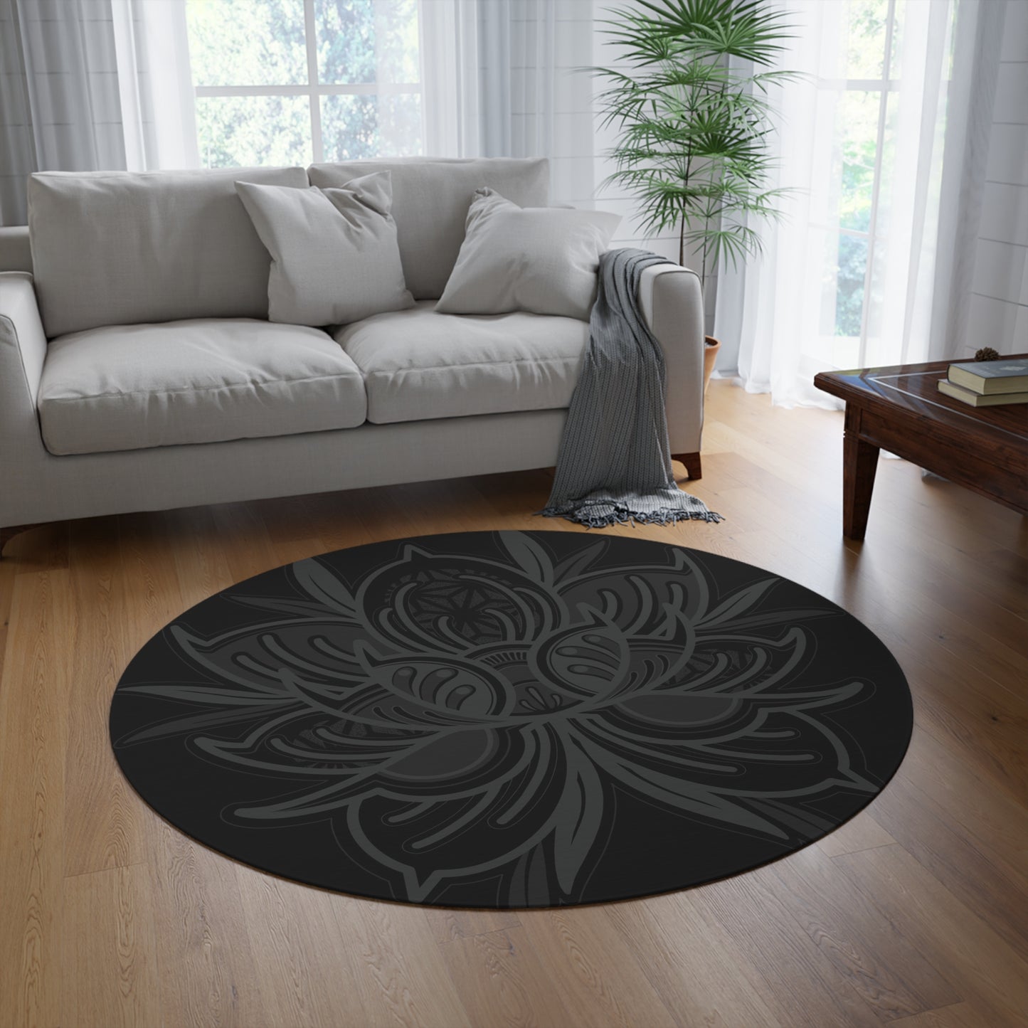 BLVK FLORA Round Rug