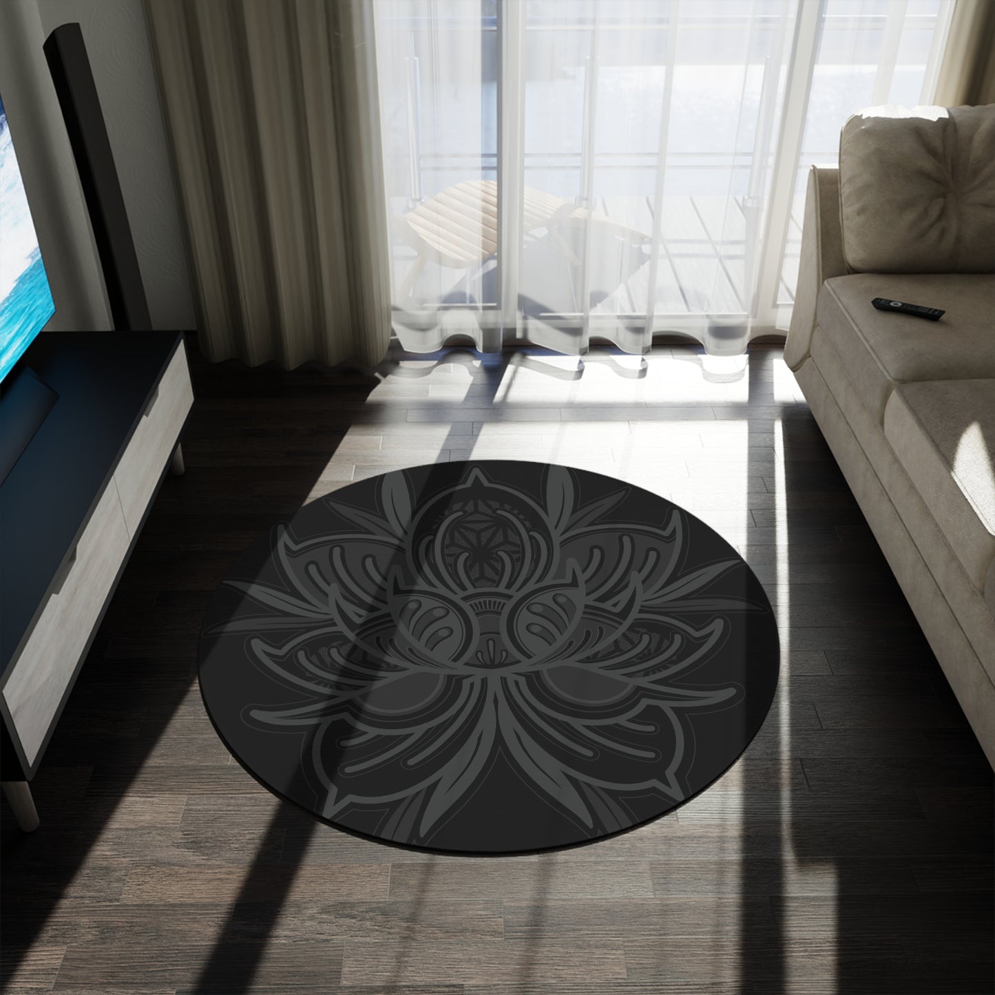 BLVK FLORA Round Rug