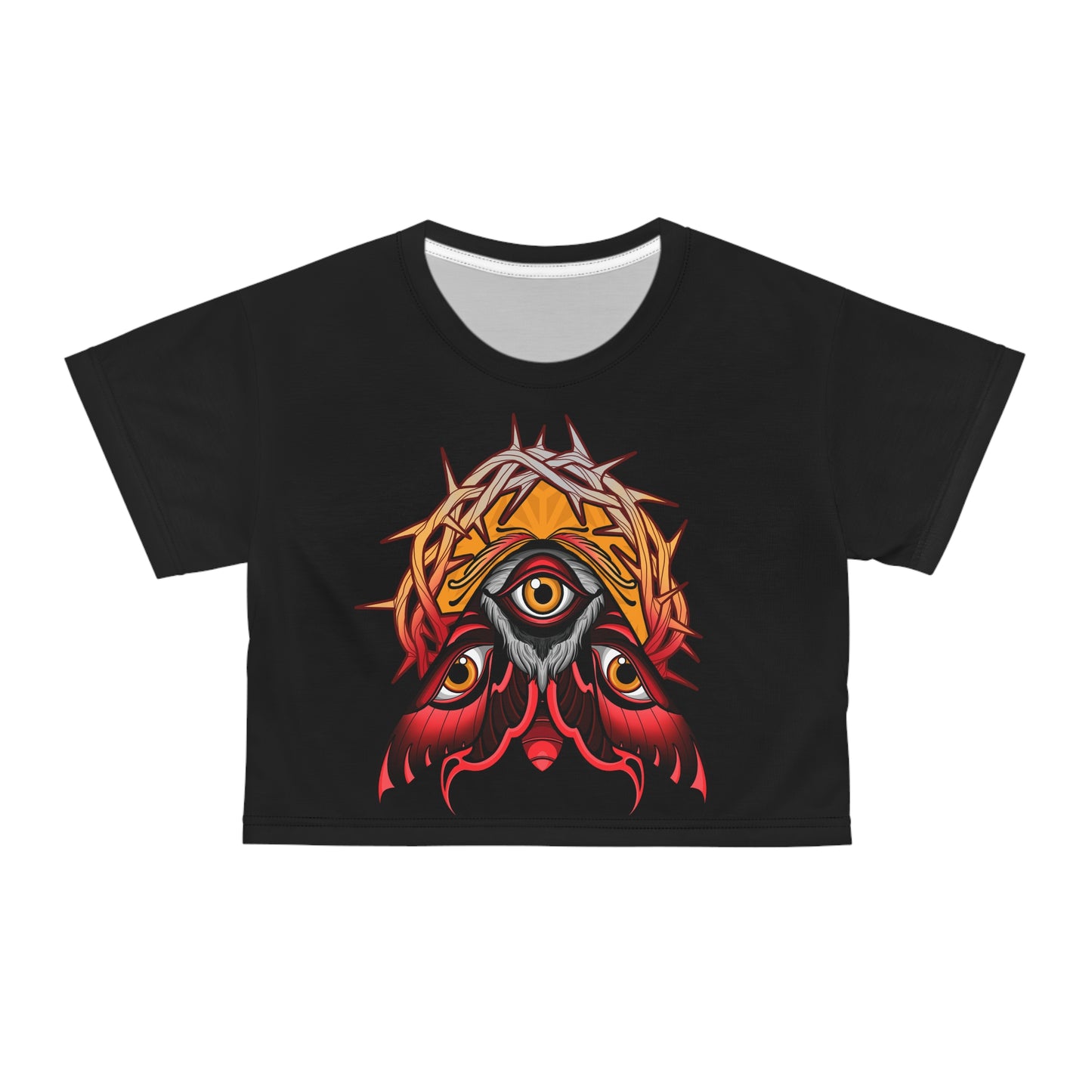 3rd eye Crop Tee (AOP)