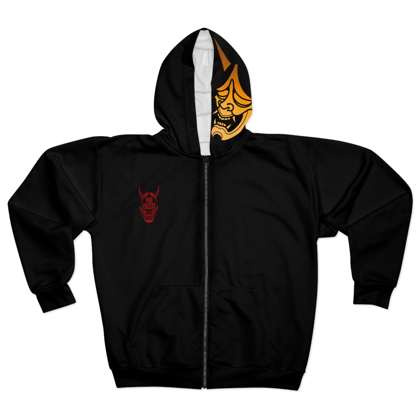 3rd eye moth Unisex Zip Hoodie