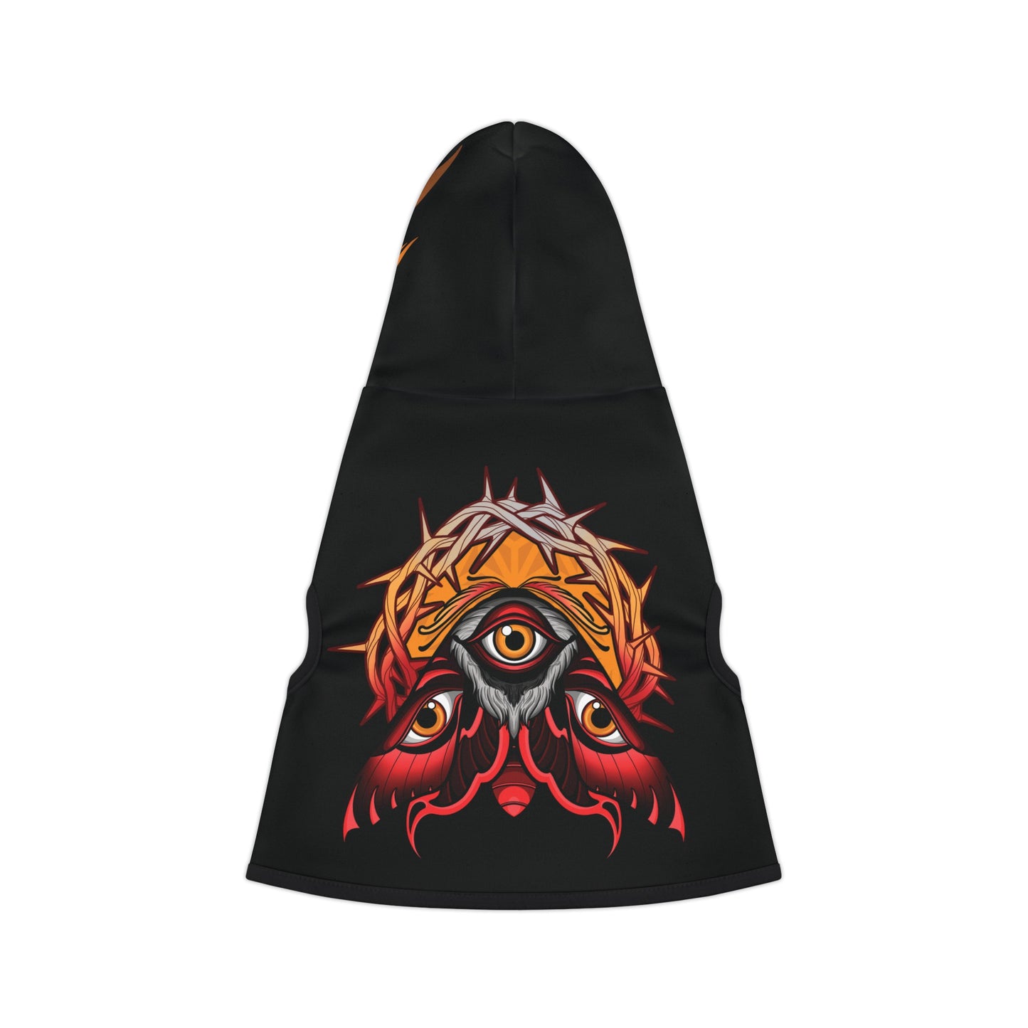 3rd eye moth Pet Hoodie
