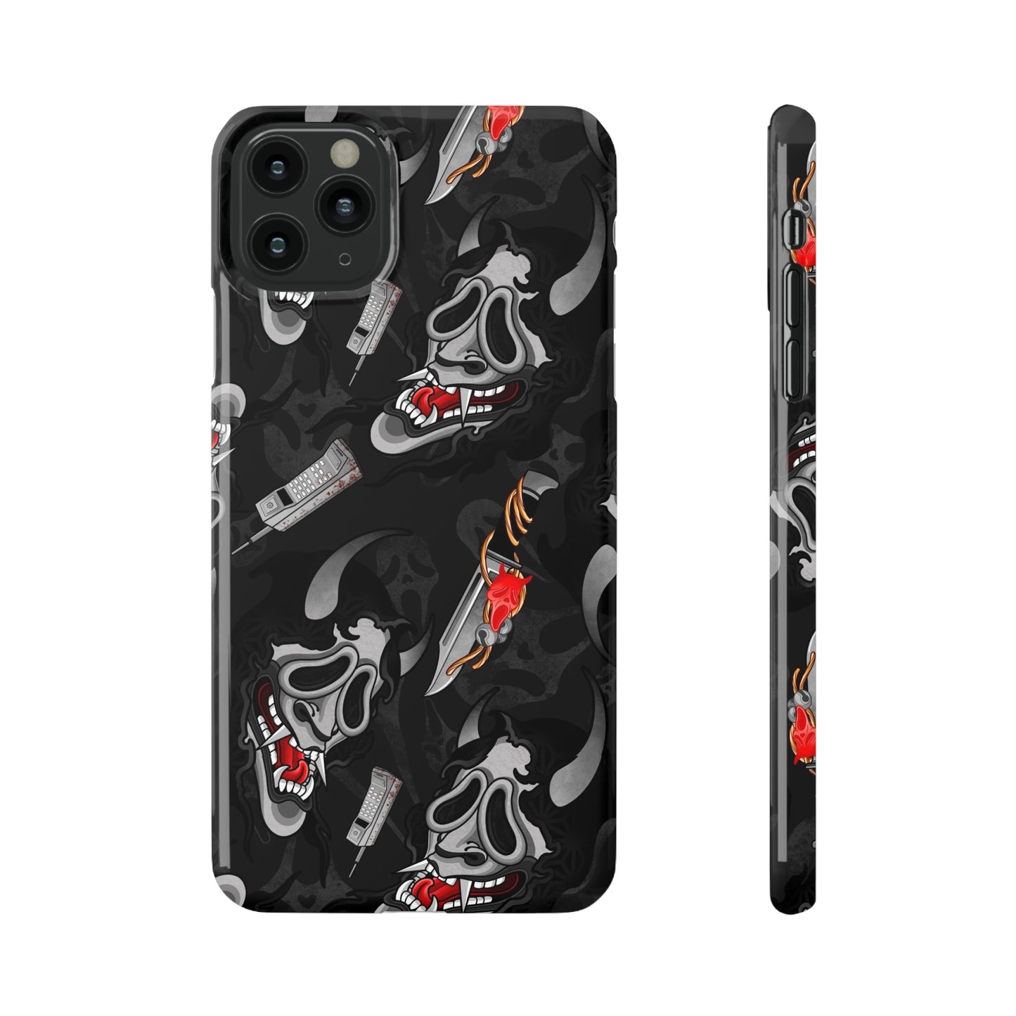 Ghostface Oni Slim Cases