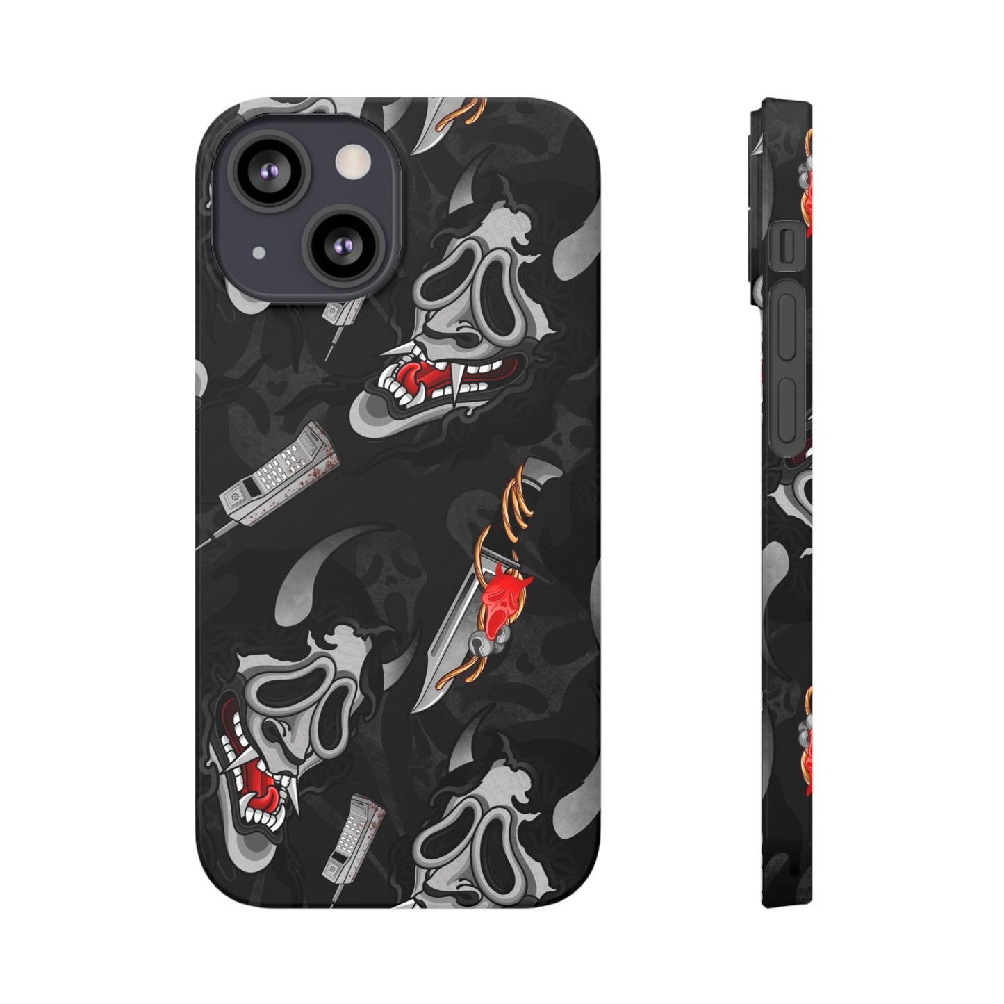 Ghostface Oni Slim Cases