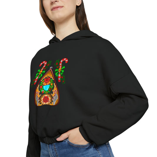 Creepmas Women's Cinched Bottom Hoodie