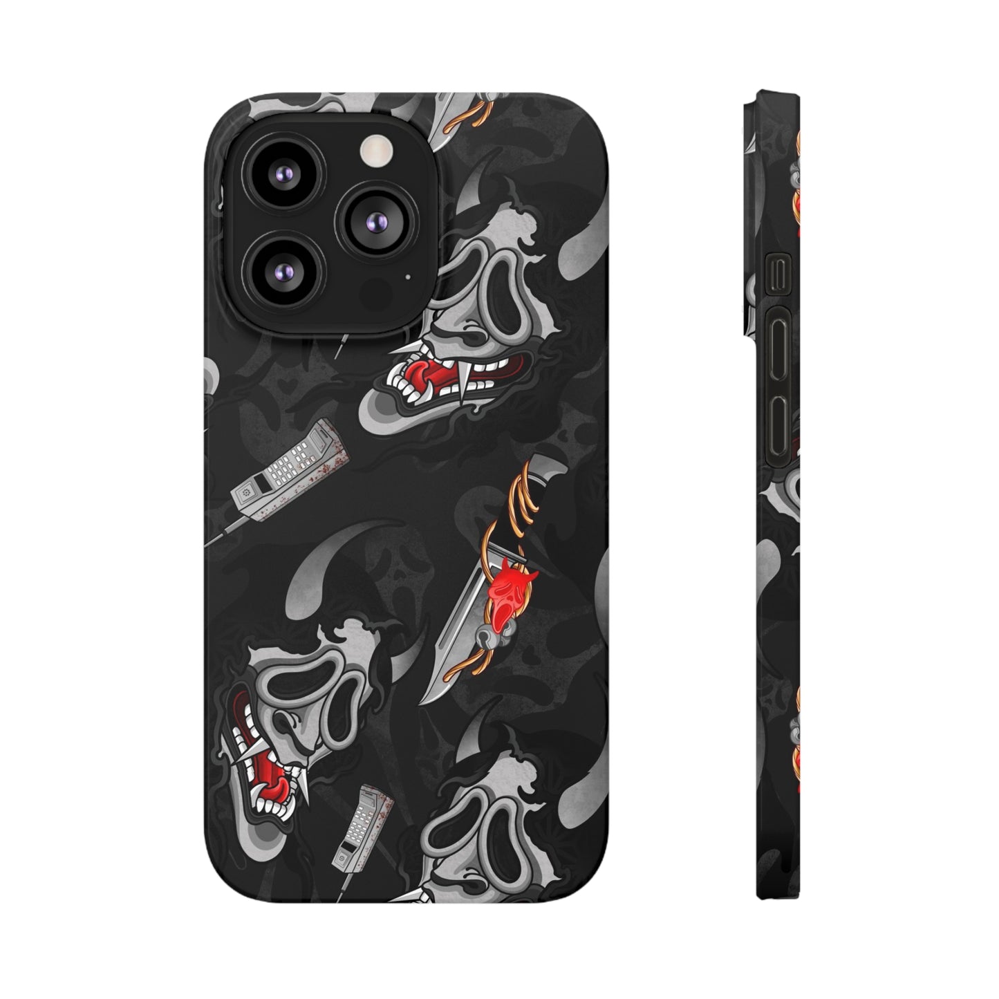 Ghostface Oni Slim Cases