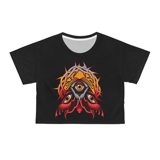 3rd eye Crop Tee (AOP)