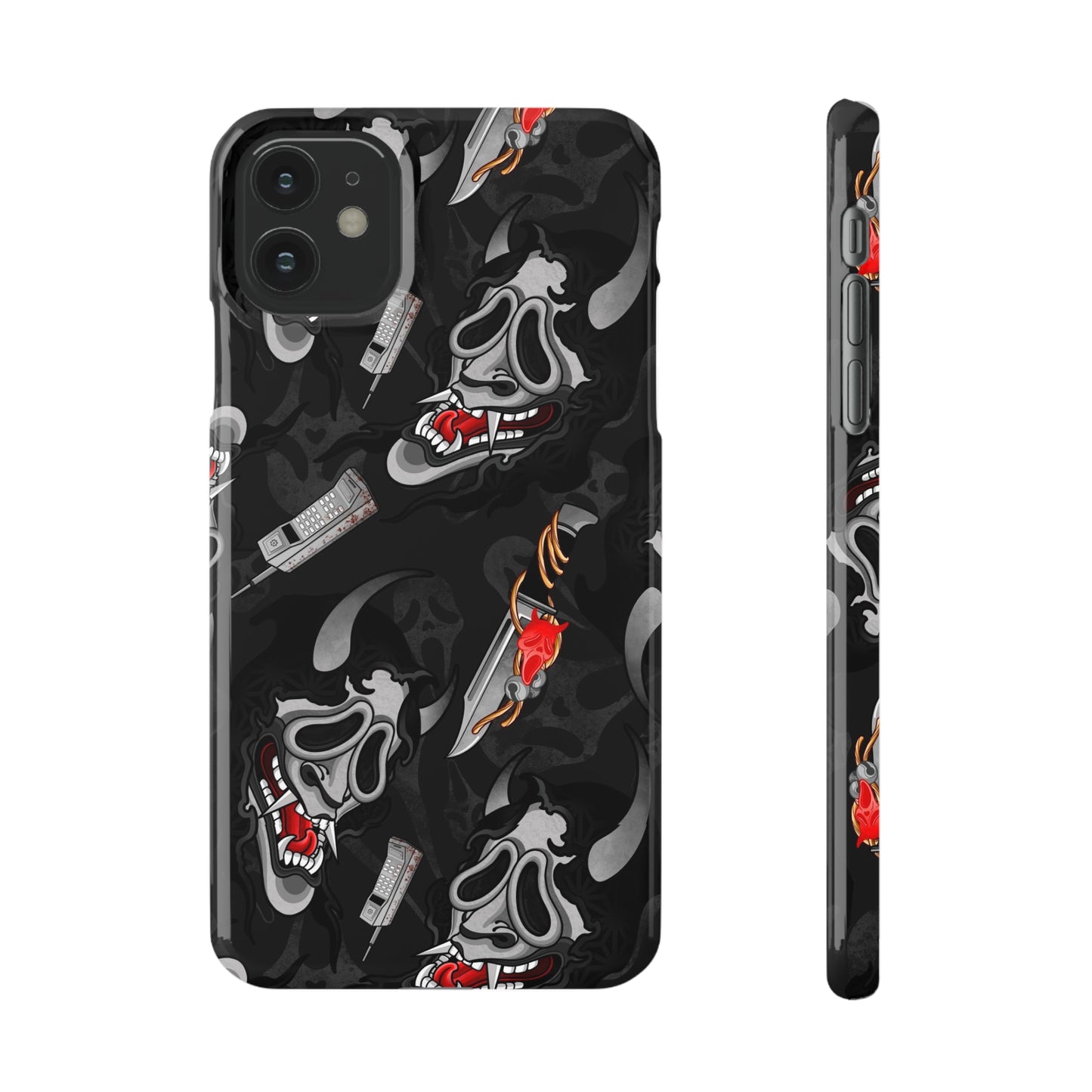 Ghostface Oni Slim Cases