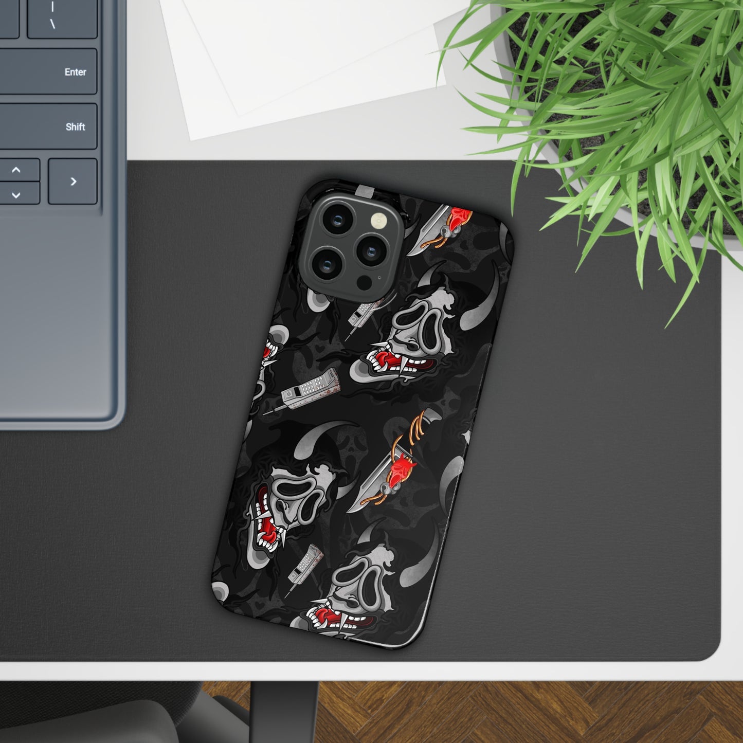 Ghostface Oni Slim Cases