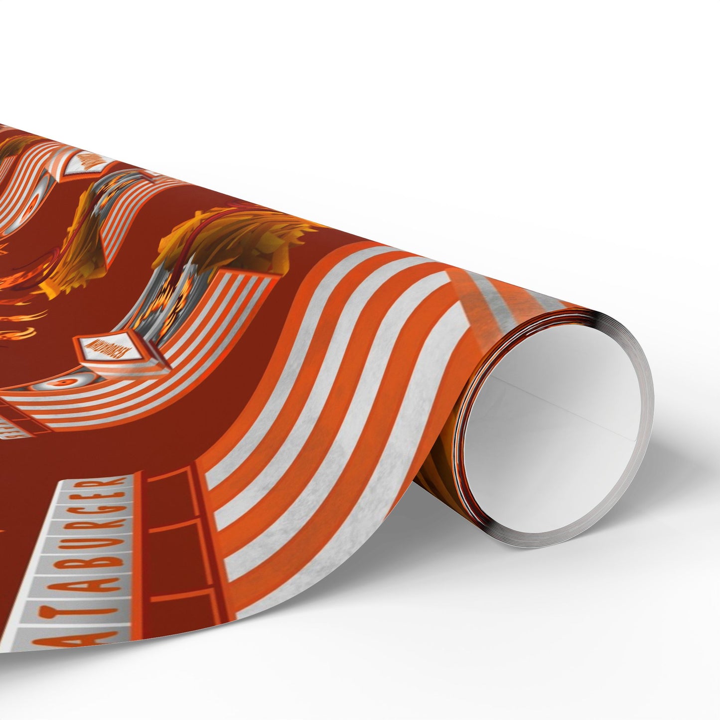 Whataburger Baba Yaga Christmas Wrapping Paper