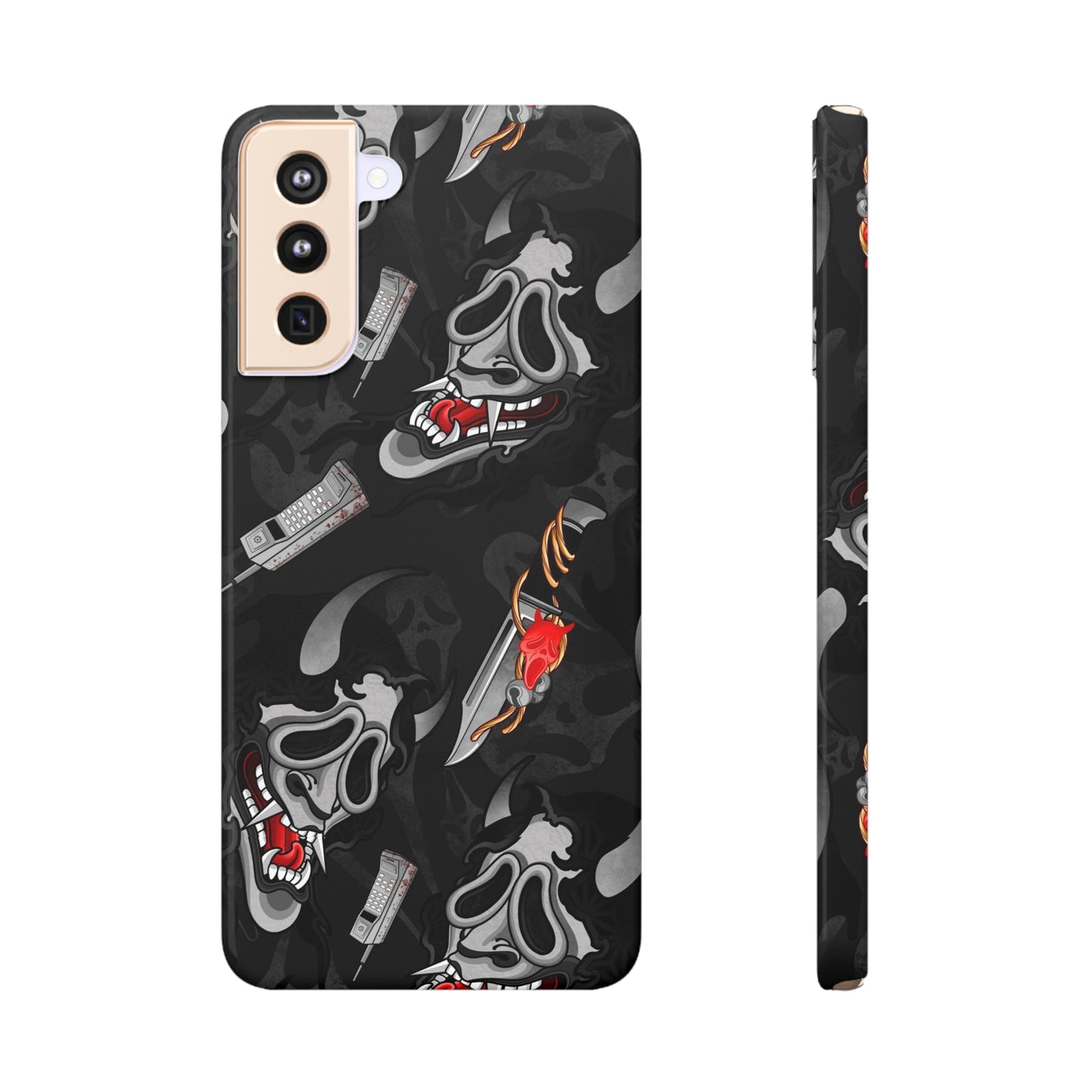 Ghostface Oni Slim Cases