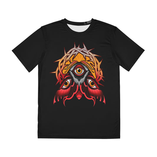 3rd eye moth Men's Polyester Tee (AOP)