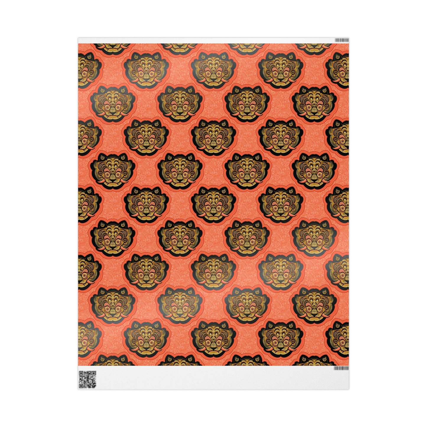 Tiger head Wrapping Paper
