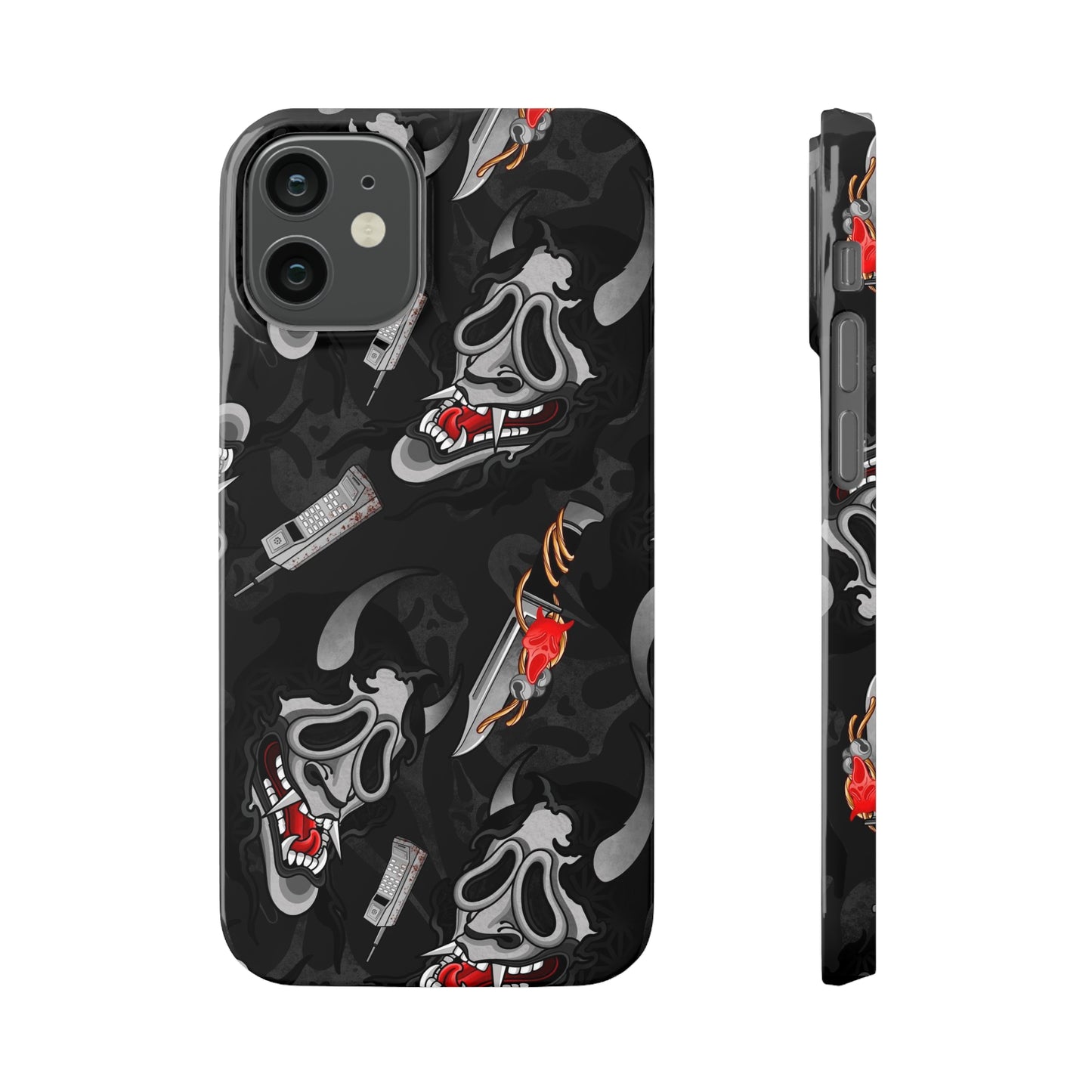 Ghostface Oni Slim Cases