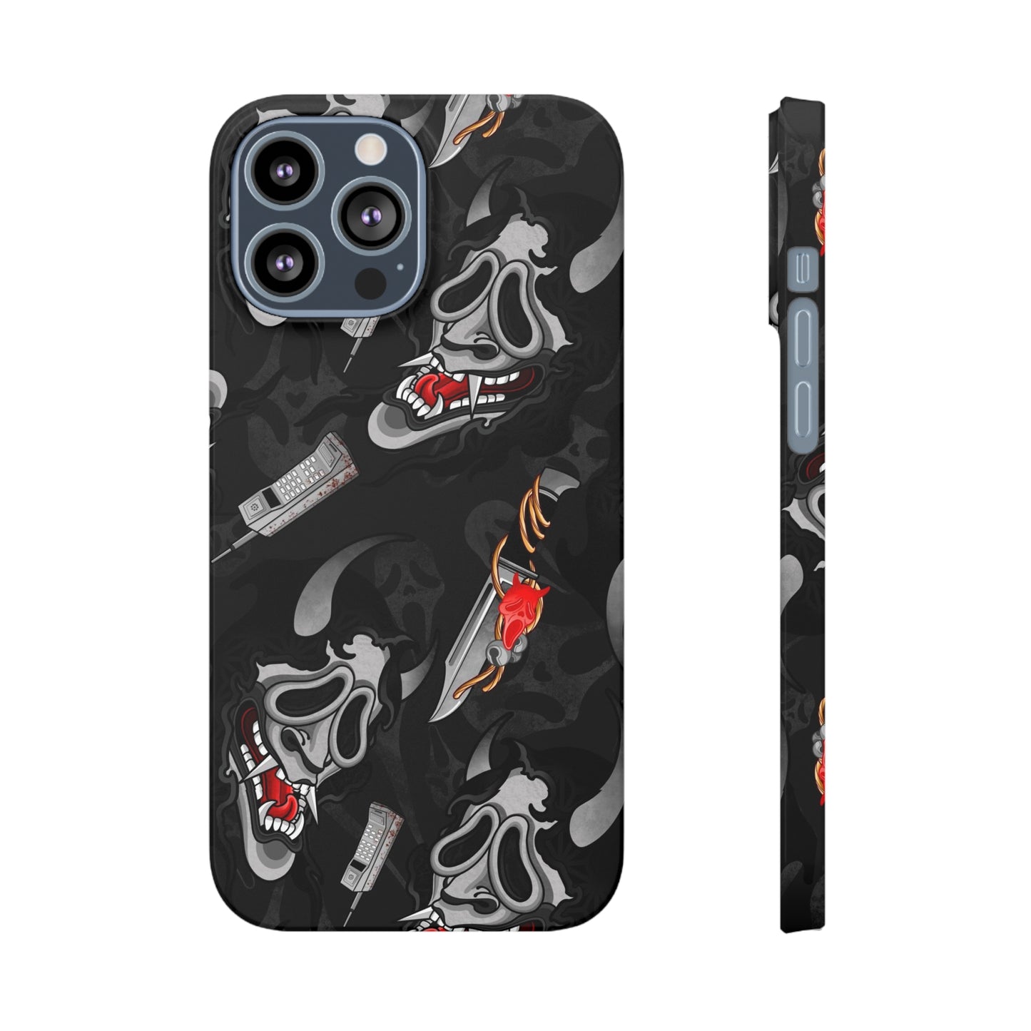 Ghostface Oni Slim Cases