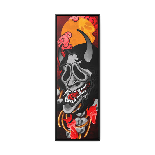 Ghostface Gallery Canvas Wraps, Vertical Frame