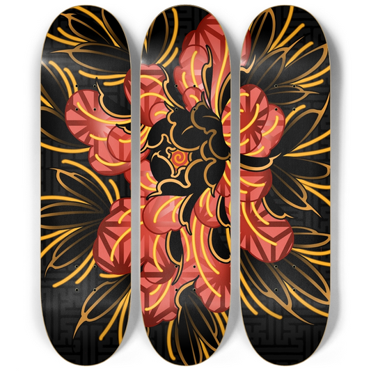 3 Deck peony Series