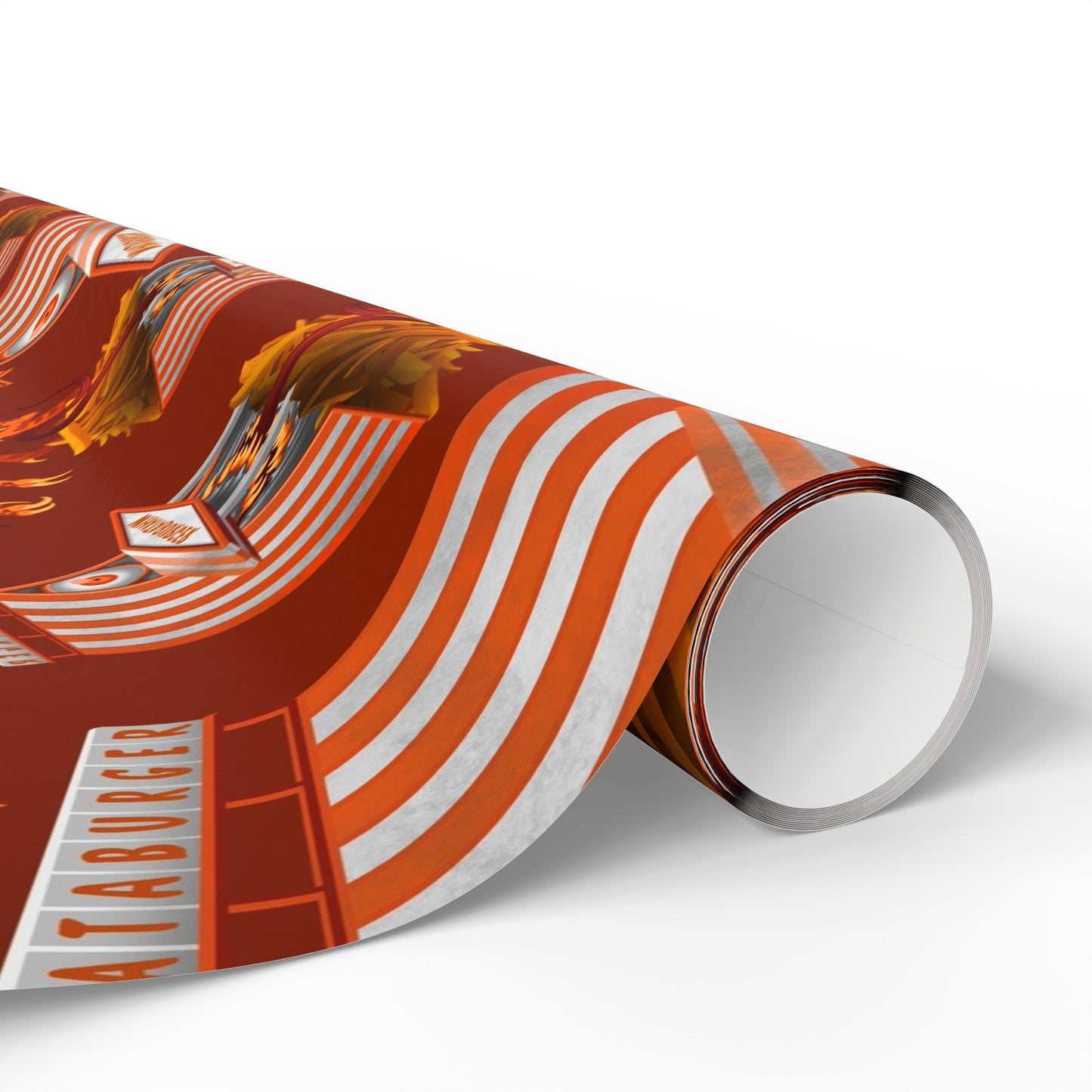Whataburger Baba Yaga Christmas Wrapping Paper