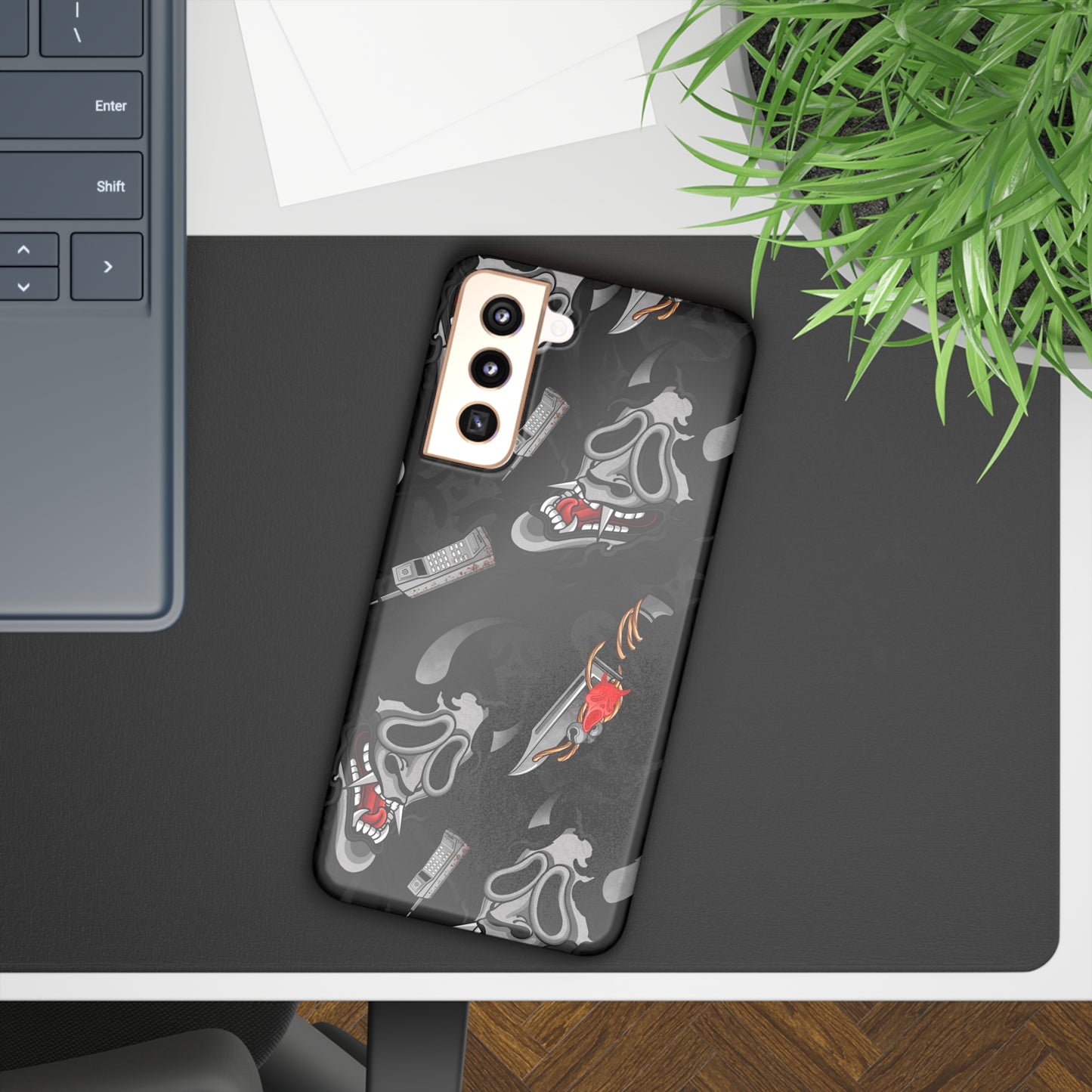 Ghostface Oni Slim Cases