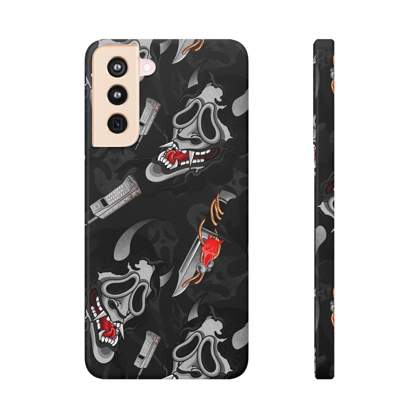 Ghostface Oni Slim Cases