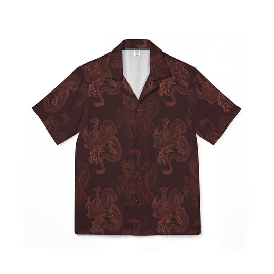 Bronze Dragon Hawaiian Camp Shirt