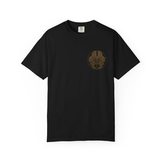 Black Flora Comfort Colors Tee