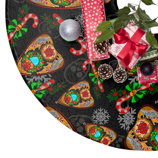 Creepmas Christmas Tree Skirt