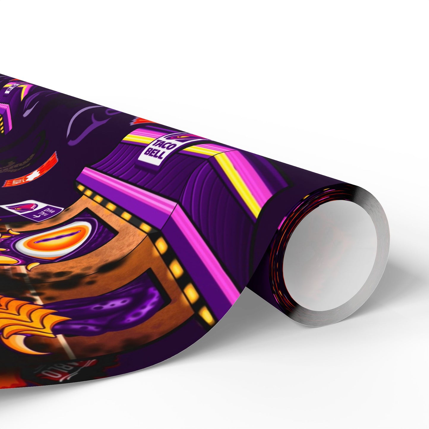 Taco Bell Baba Yaga Christmas Wrapping Paper